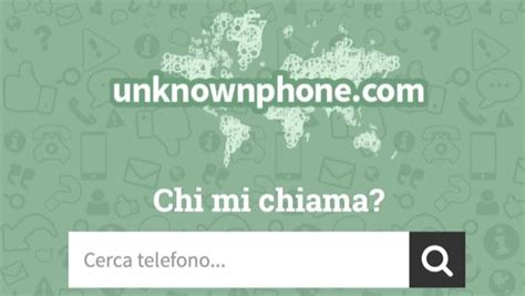 cerca numeri telefonici.